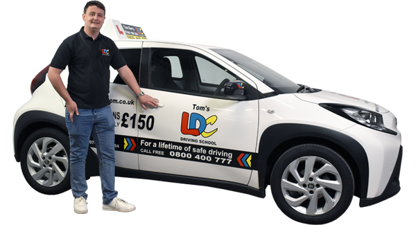 Tom Berry's driving school car